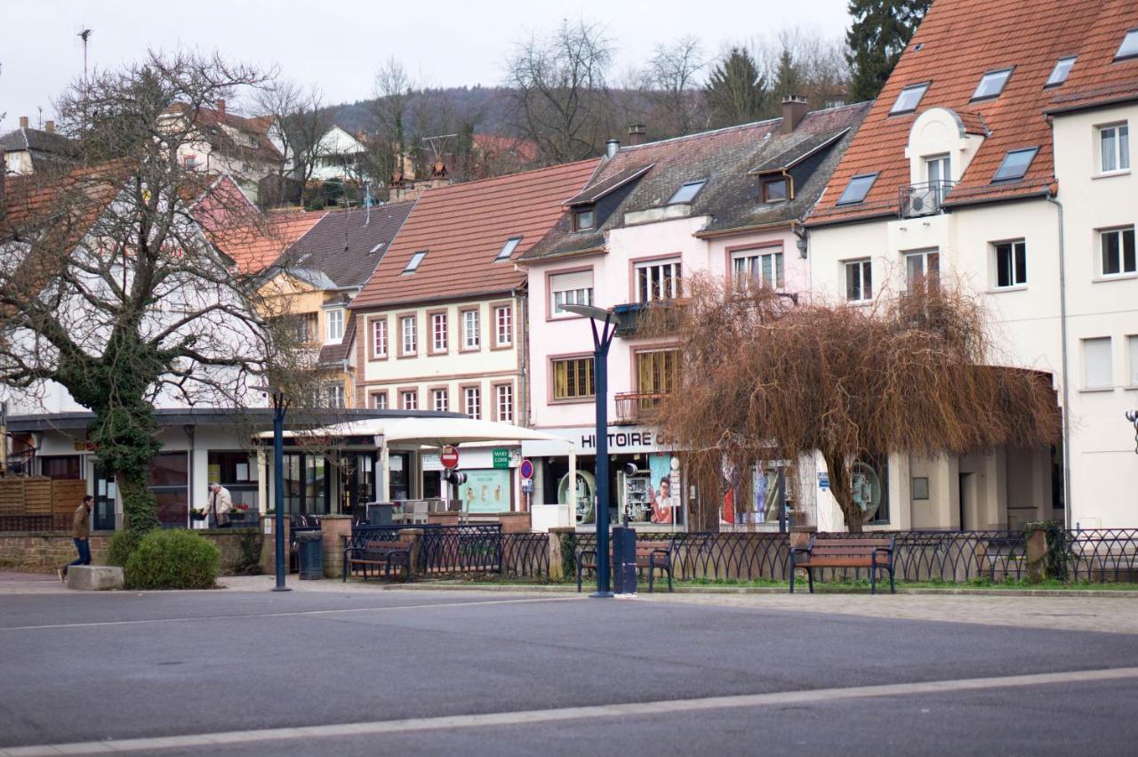 Meublé tout confort, avec terrasse Niederbronn-les-Bains Exterior foto