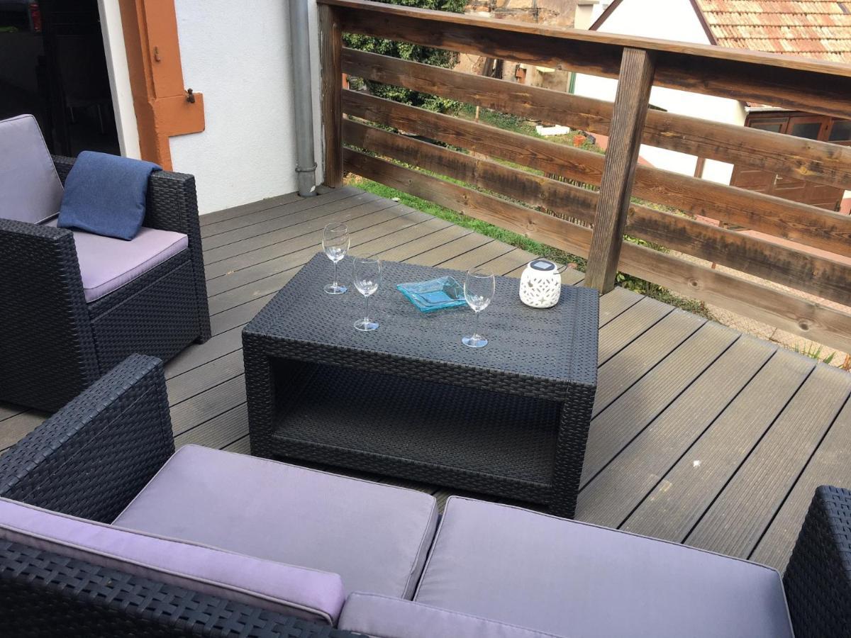 Meublé tout confort, avec terrasse Niederbronn-les-Bains Exterior foto